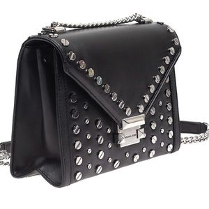 NWOT-Michael Kors Whitney Studded Shoulder Bag